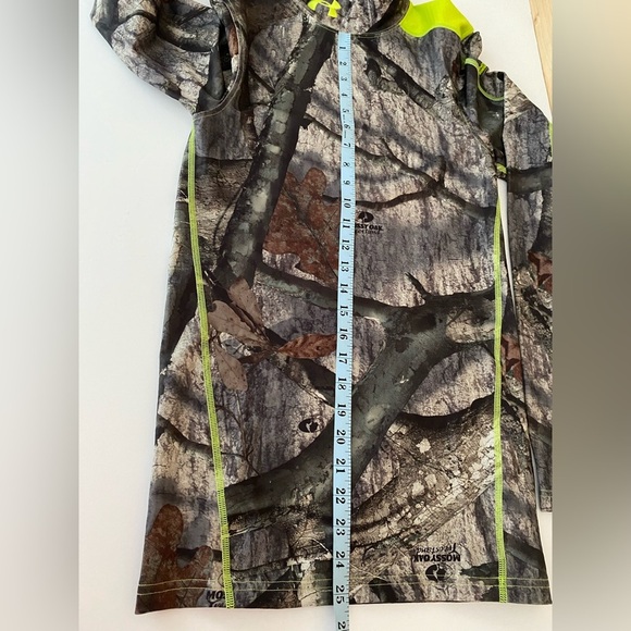 UNDER ARMOUR Compression Men’s Small Mossy Oak Treestand ColdGear Hunting Shirt - Picture 14 of 16